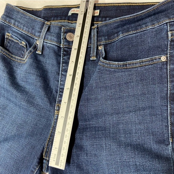 Levi’s 315 Shaping Bootcut Dark Wash High Rise W28 L31 Stretch Denim Jeans - Picture 10 of 16
